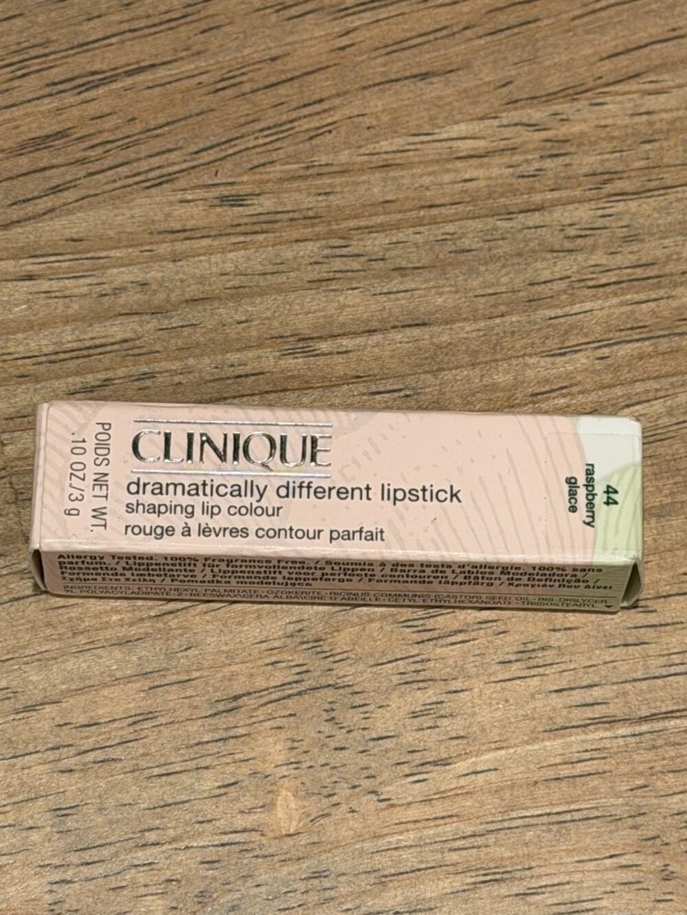 Clinique Dramatically Different Lipstick Lip Color 44 Raspberry Glace NWT - Picture 9 of 11